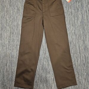 Women's Brown Stretch Pants